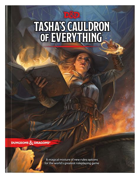 Tashas cauldron pdf - May 14, 2021 · 29 new NPCs ready to implement into any game. Meet Tasha, one of the greatest wizards of the known multiverse. Encounter a wide variety of criminals, druidic knights, priests, paladins, and sorcerers. 37 new creatures for your party to encounter. Discover an imaginary goddess, a new familiar, and the world's weirdest dragon. 